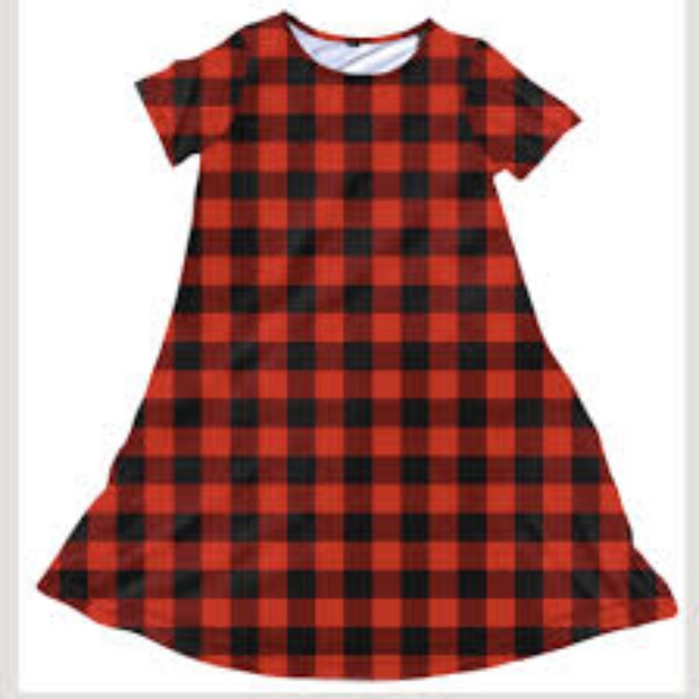 Charlies Project Charley Dress Buffalo Plaid